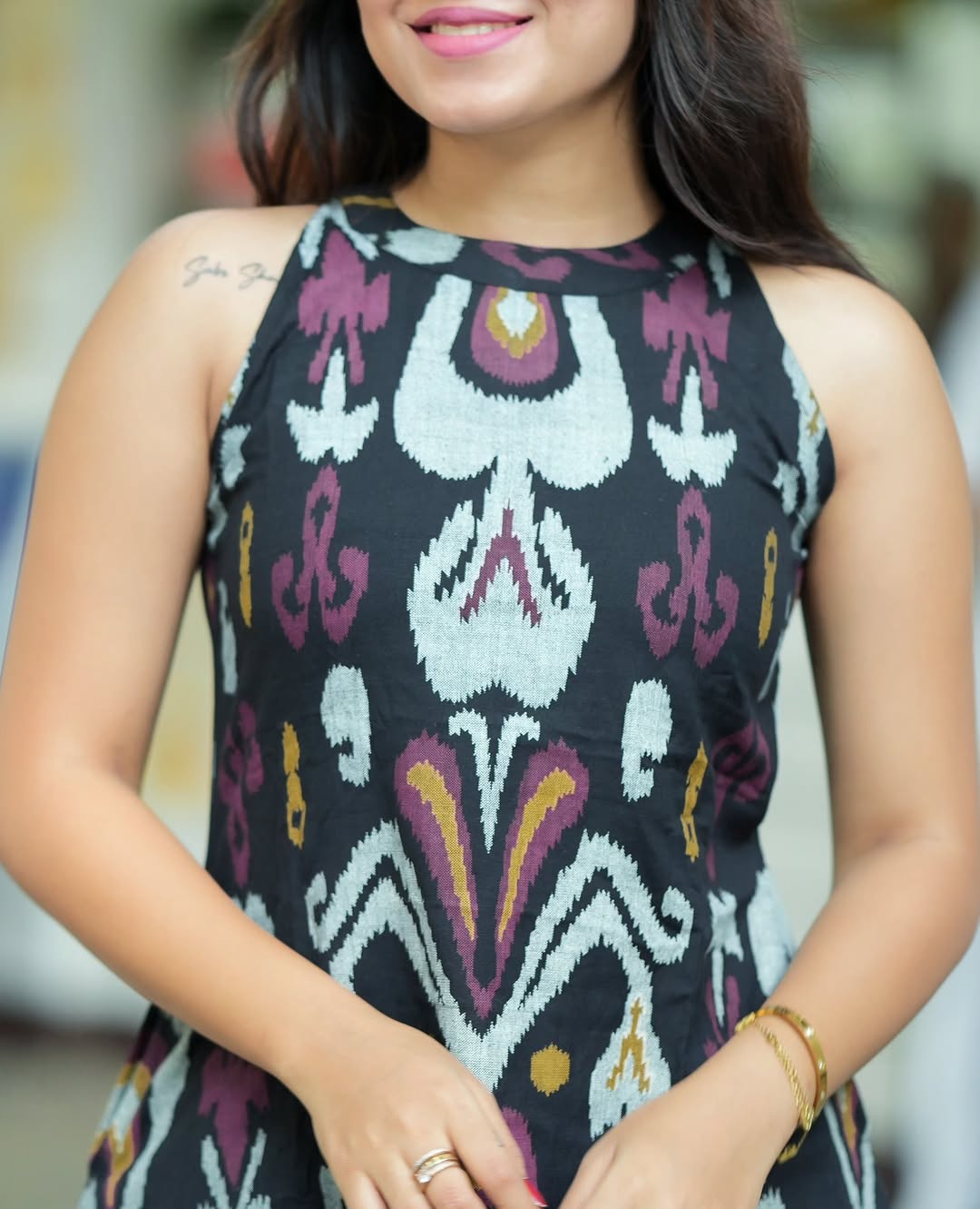 Somya black printed casual co-ord sets