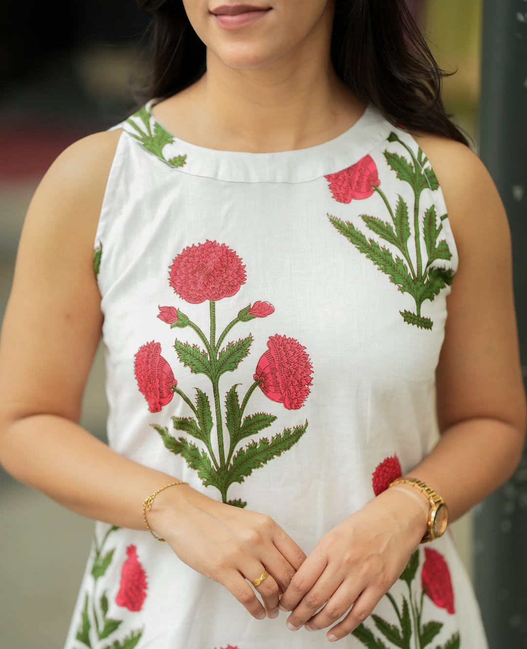 Pink Poppy Cotton Co-ord Set