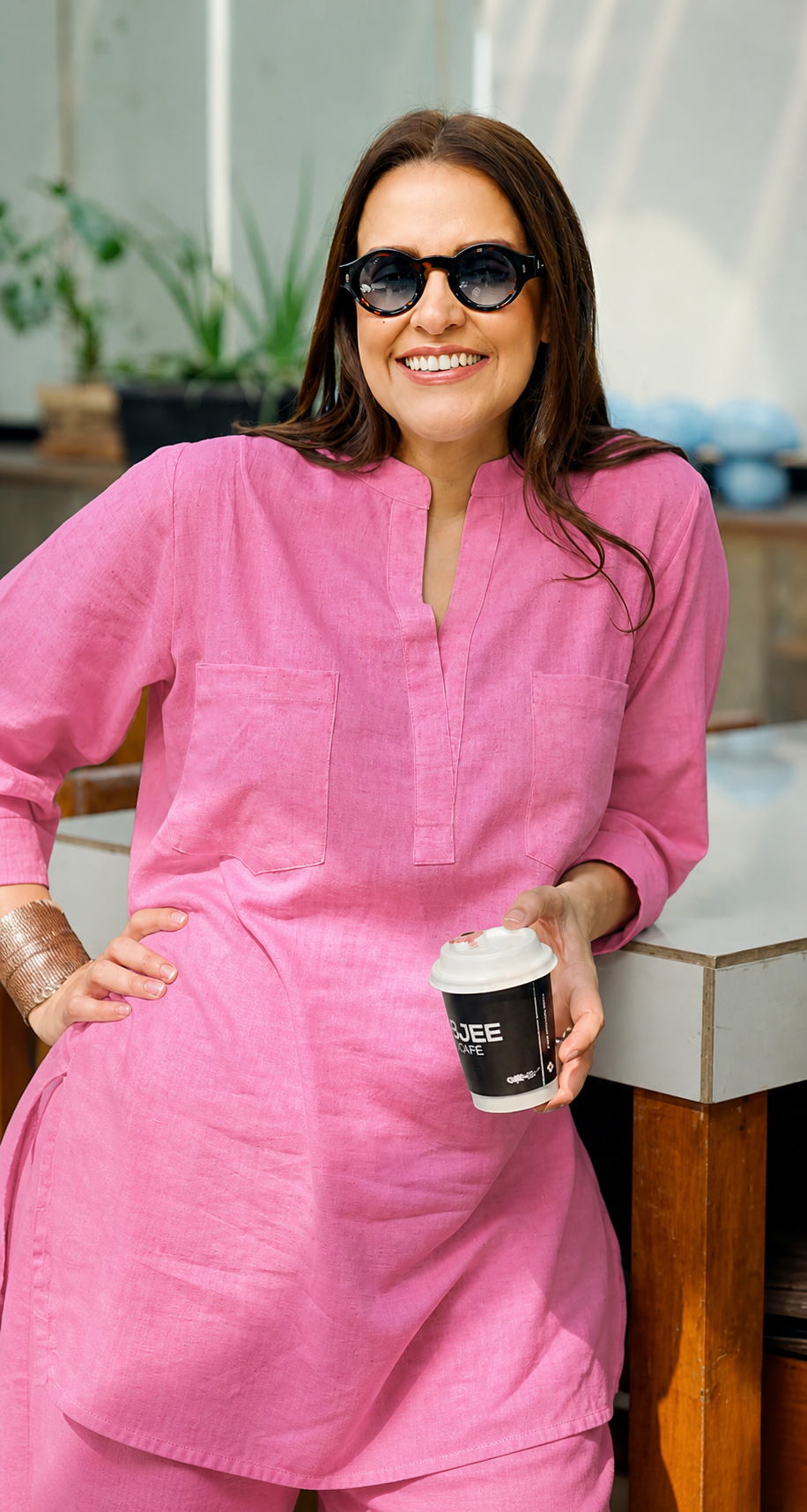 Neha Relaxed Cotton Fit Co-ord Set