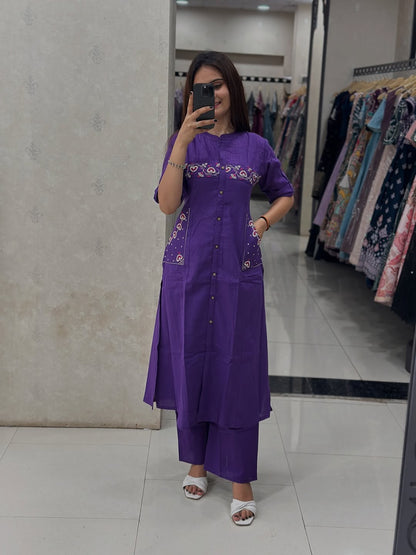 Women Embroidery Kurta Set