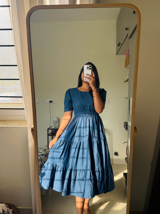 Denim frock - Ready Dispatch