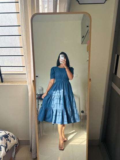 Denim frock - Ready Dispatch