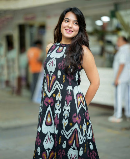 Somya black printed casual co-ord sets