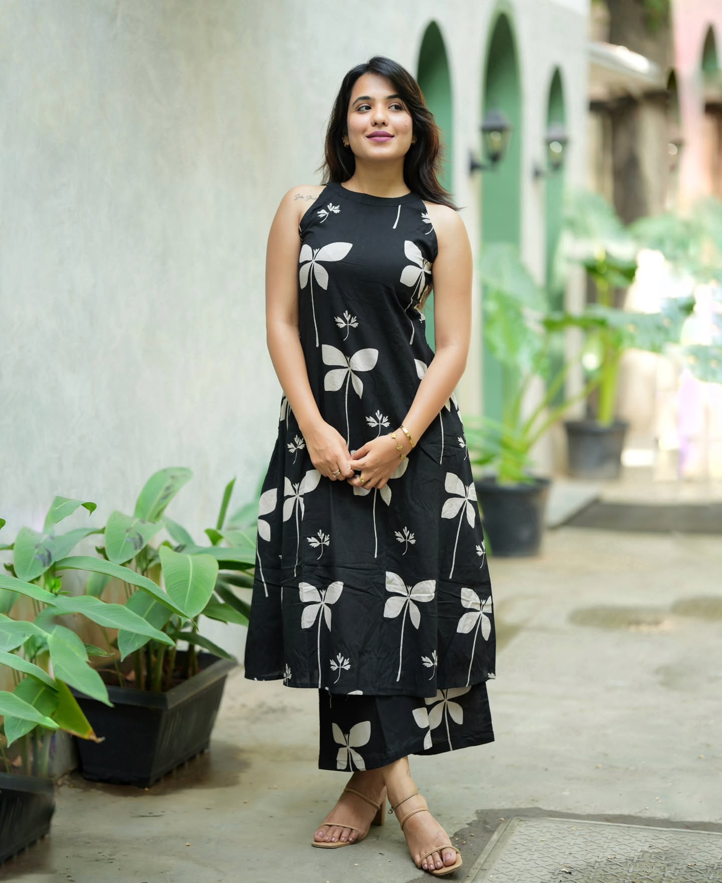 Niya Handblock print co-ord set