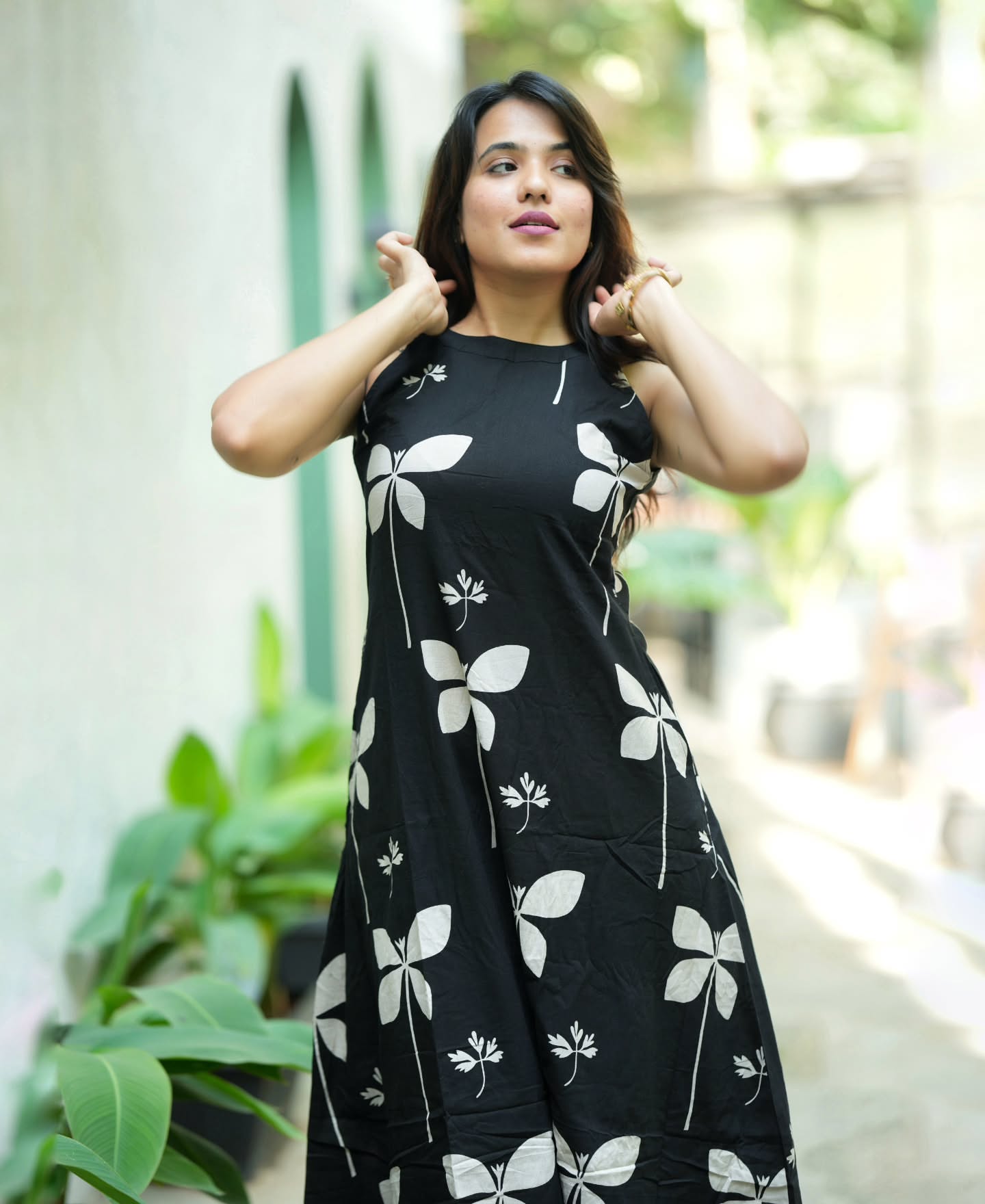 Niya Handblock print co-ord set