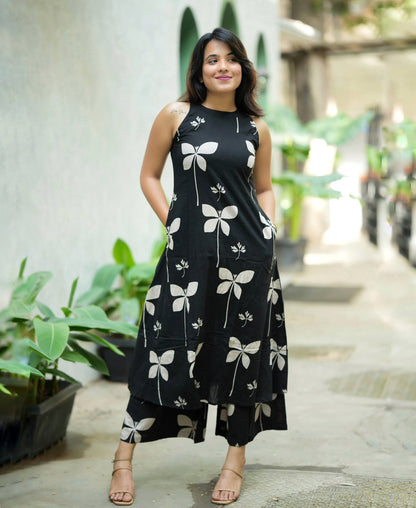 Niya Handblock print co-ord set